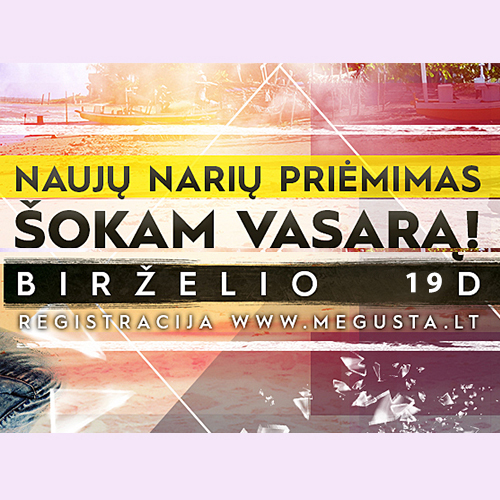 šokiai vasara