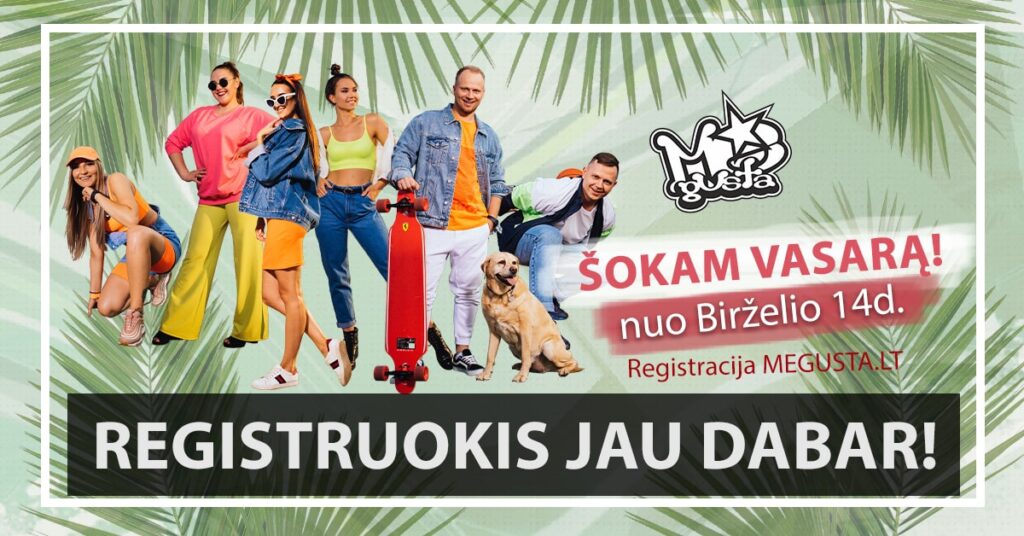 Šokam vasara