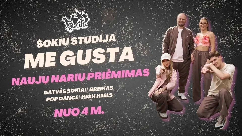 nauju nariu priemimas sokiu studija Kaune