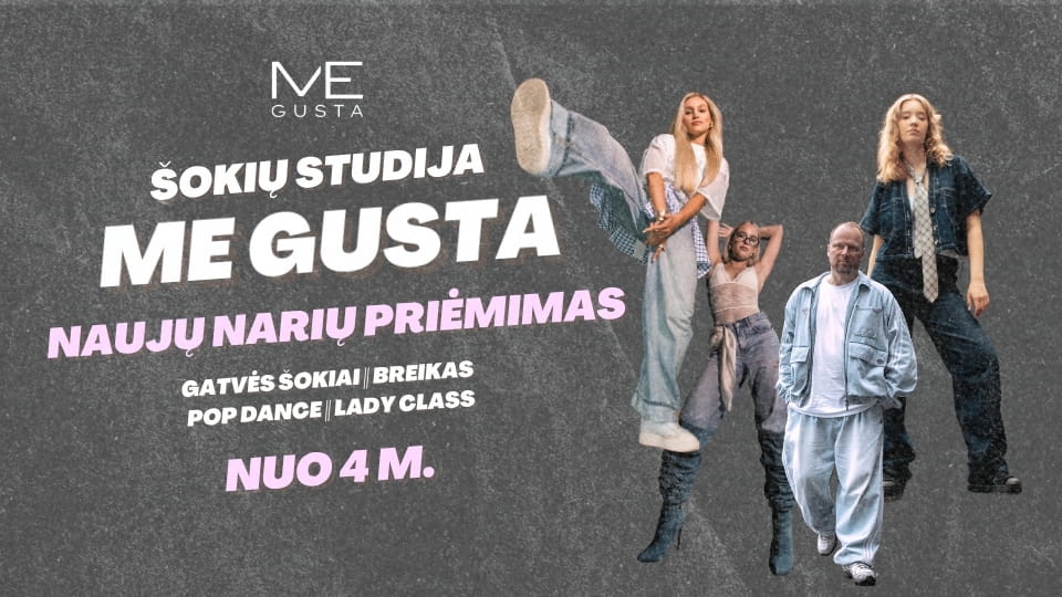 nauju nariu priemimas sokiu studija Kaune