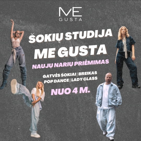 nauju nariu priemimas sokiu studija Kaune